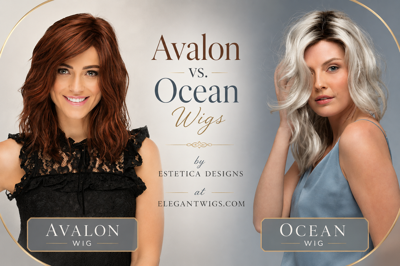 Estetica Ocean vs. Avalon: Which Long Wavy Wig Should You Choose?