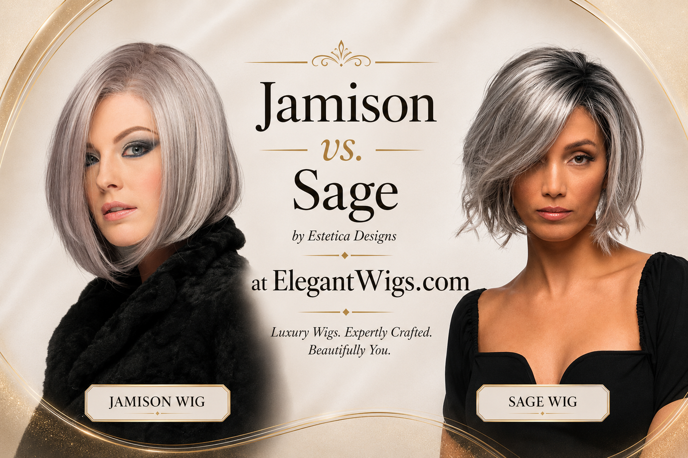 Jamison vs. Sage by Estetica: Which Bob Wig Is Right for You?
