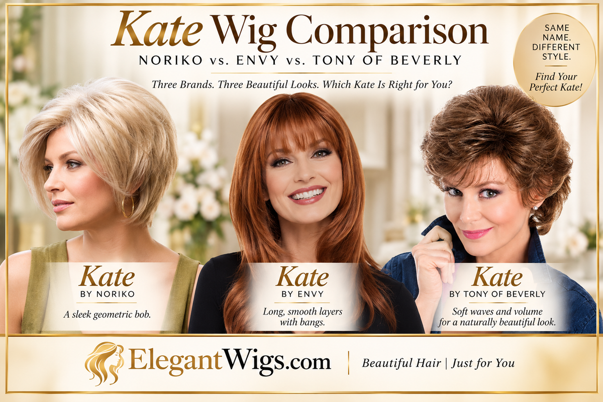 Kate Wig Comparison: Noriko vs. Envy vs. Tony of Beverly