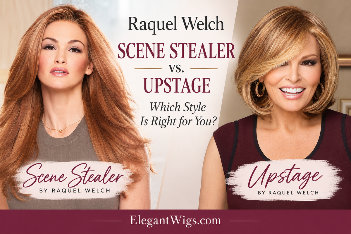 Scene Stealer vs Upstage Wigs by Raquel Welch