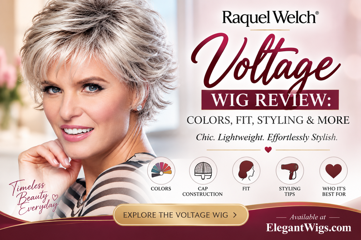 Raquel Welch Voltage Wig Review: Colors, Fit, Styling & More