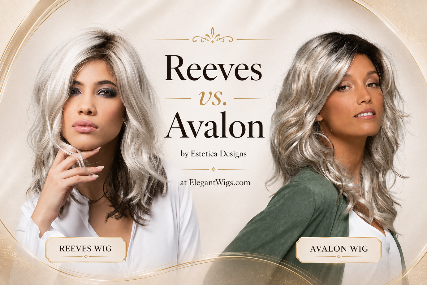 Reeves vs. Avalon by Estetica: Which Long Layered Wig Is Best for Everyday Wear?