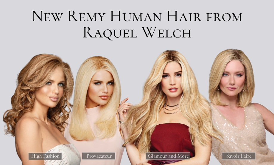 New Remy Human Hair From Raquel Welch