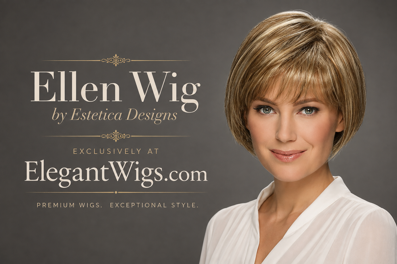 Ellen Wig by Estetica Review: Classic Bob with Bangs and Easy Comfort