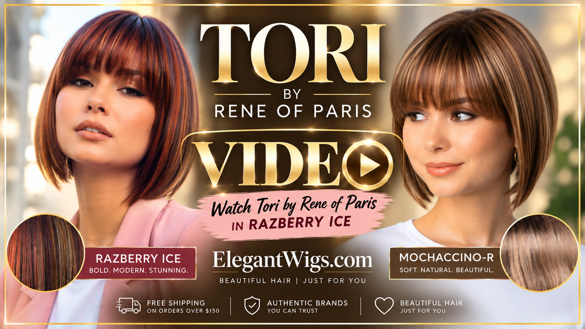 Tori by René of Paris Video: Short Angled Bob Wig Wig