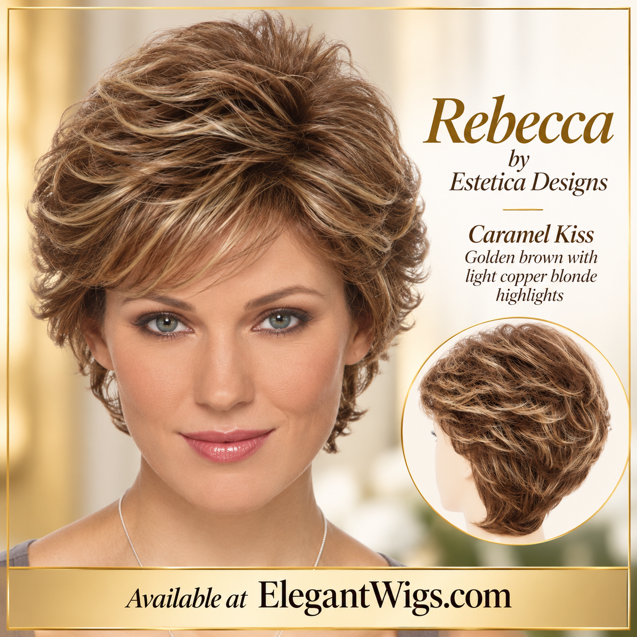 Highlighted Color Wigs by Estetica Collection Wig