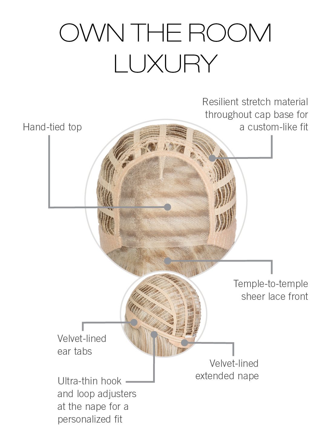 Gabor Own The Room Luxury wig