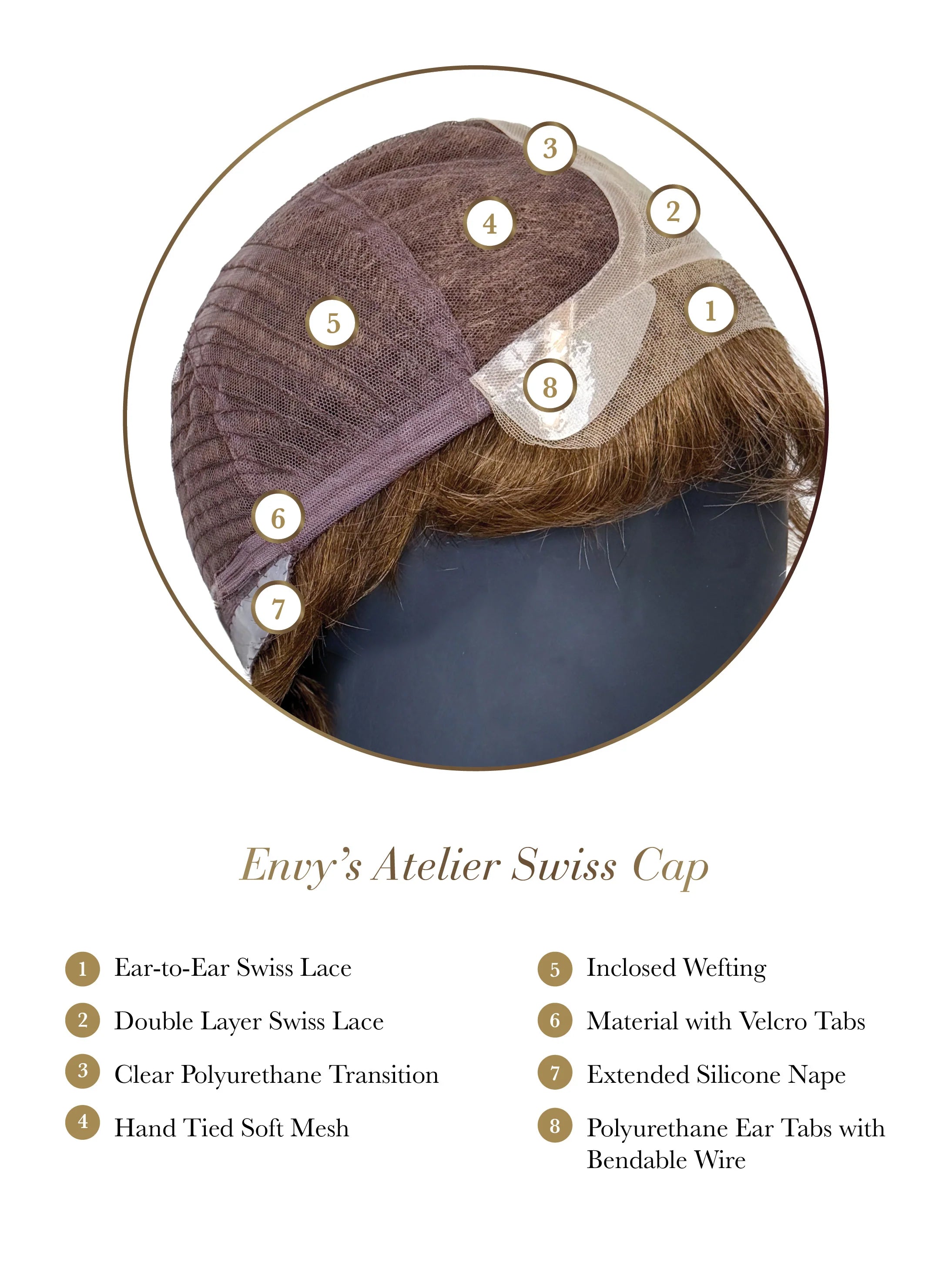Envy Tiffany Hand Tied wig