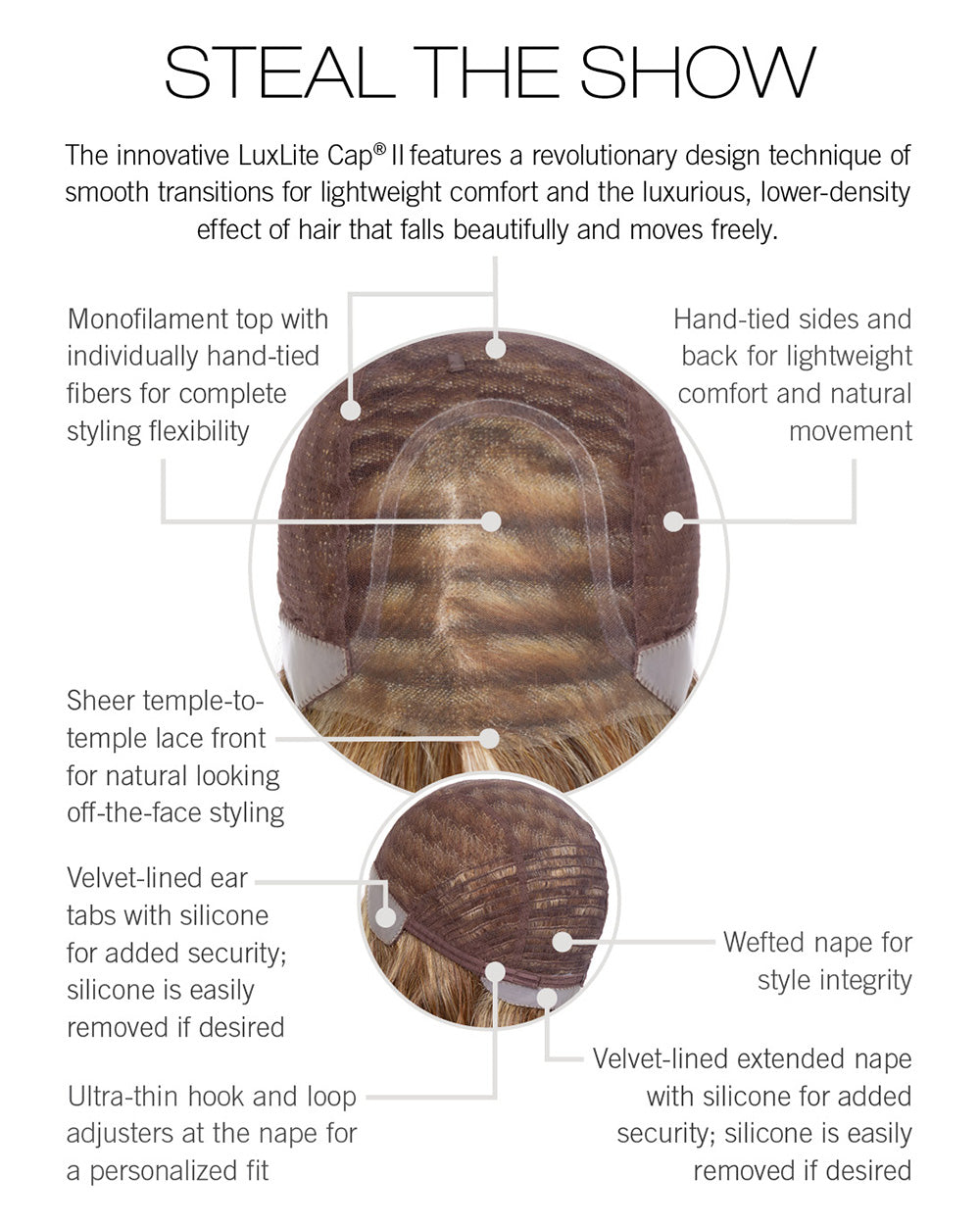 Elegant Wigs Steal The Show wig
