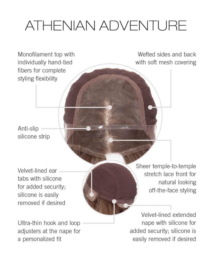 Raquel Welch Athenian Adventure | Black Label Human Hair wig