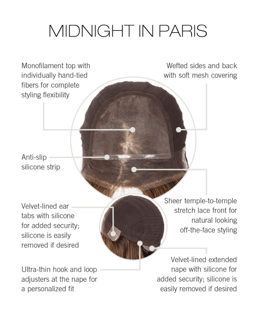 Raquel Welch Midnight In Paris | Black Label Human Hair wig